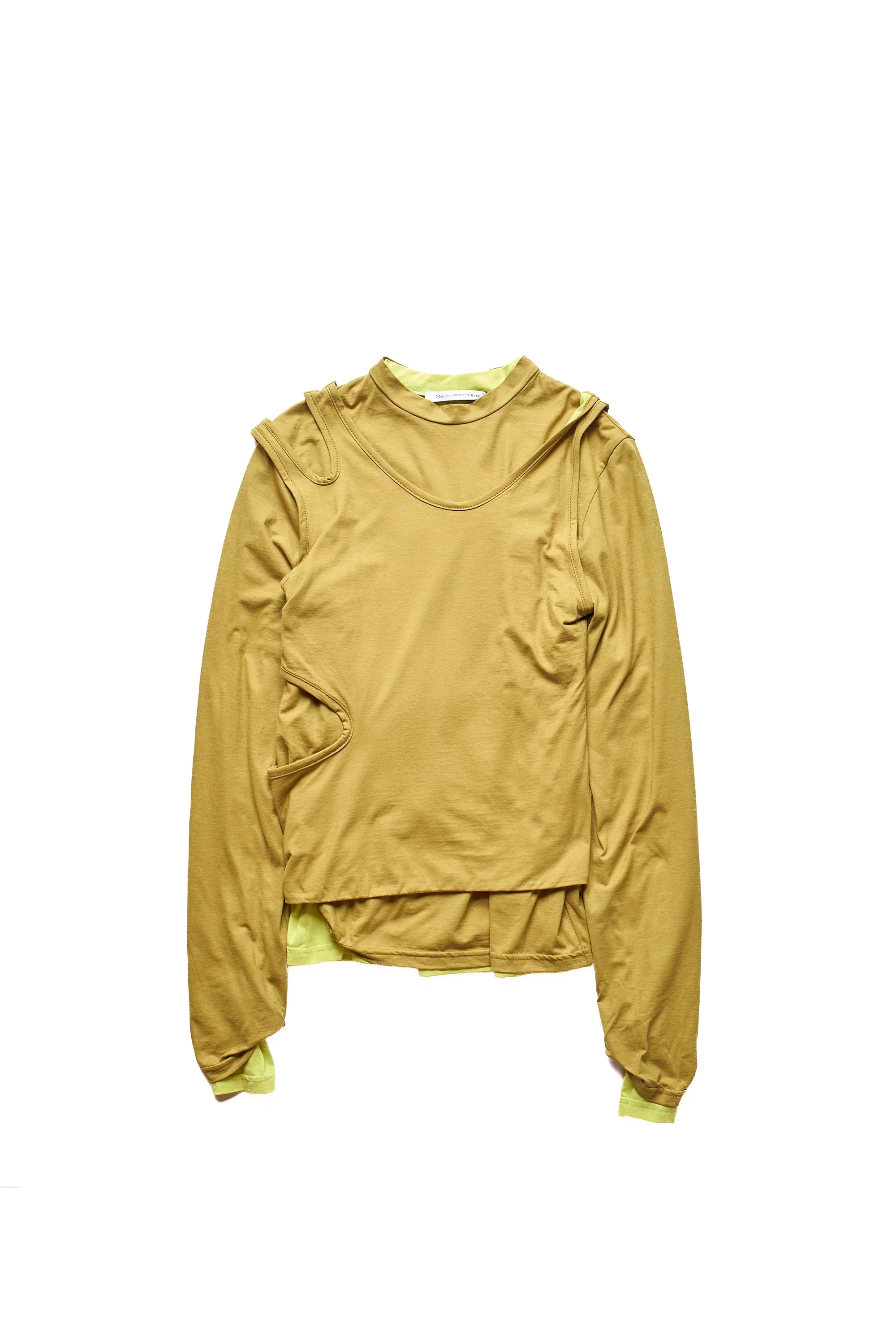 Mainline:RUS/Fr.CA/DE Julien Layered Long Sleeve Top - 1