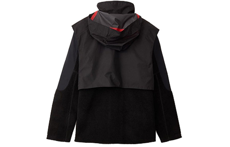 Nike x MMW Men's Se Fleece Jacket Polar Fleece Jacket Black CK1541-010 - 2
