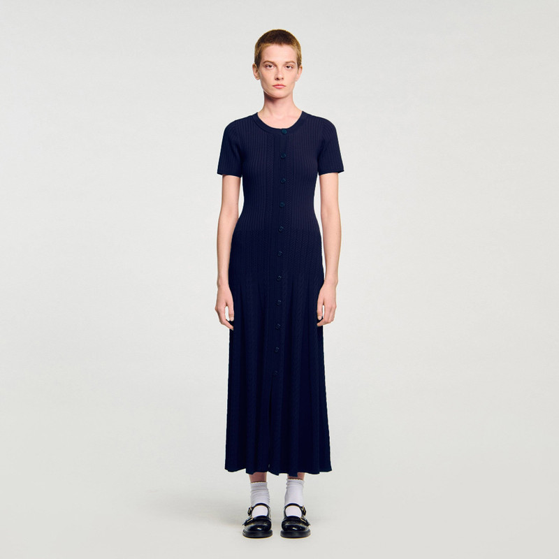 Sandro KNIT MAXI DRESS outlook