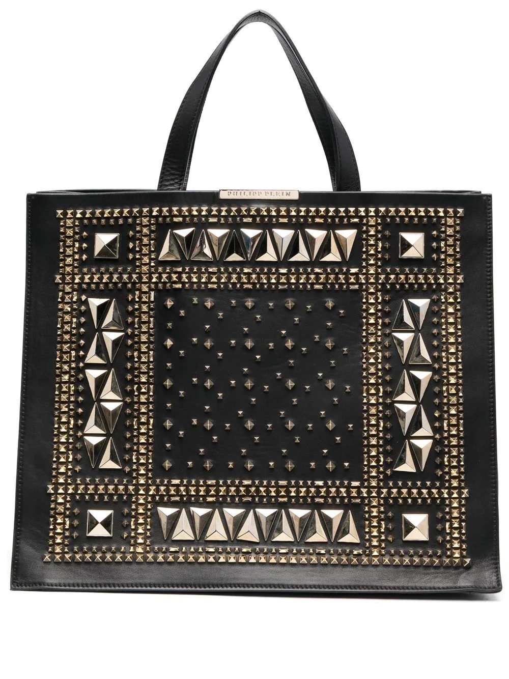 studded tote bag - 1