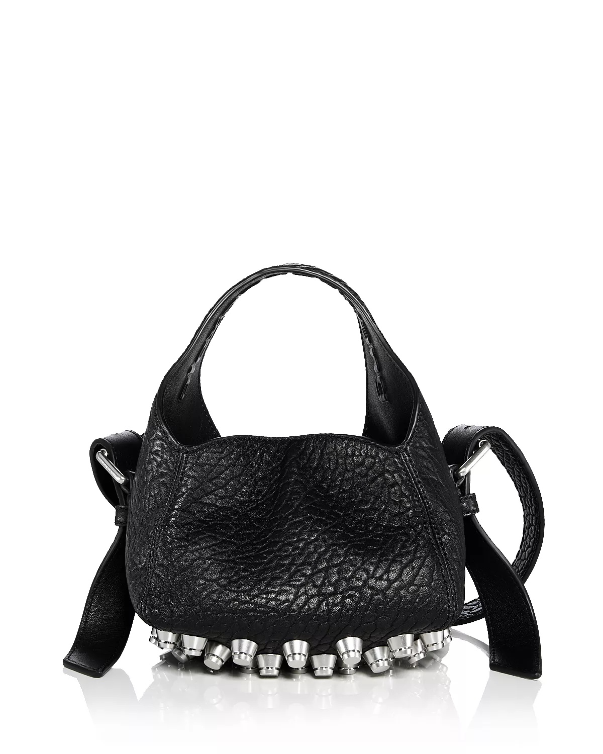 Alexander Wang■Rex スモール ナッパレザーバッグ スタッズ 黒 Alexander Wang Small Rex Bucket Bag | Black | FARFETCH