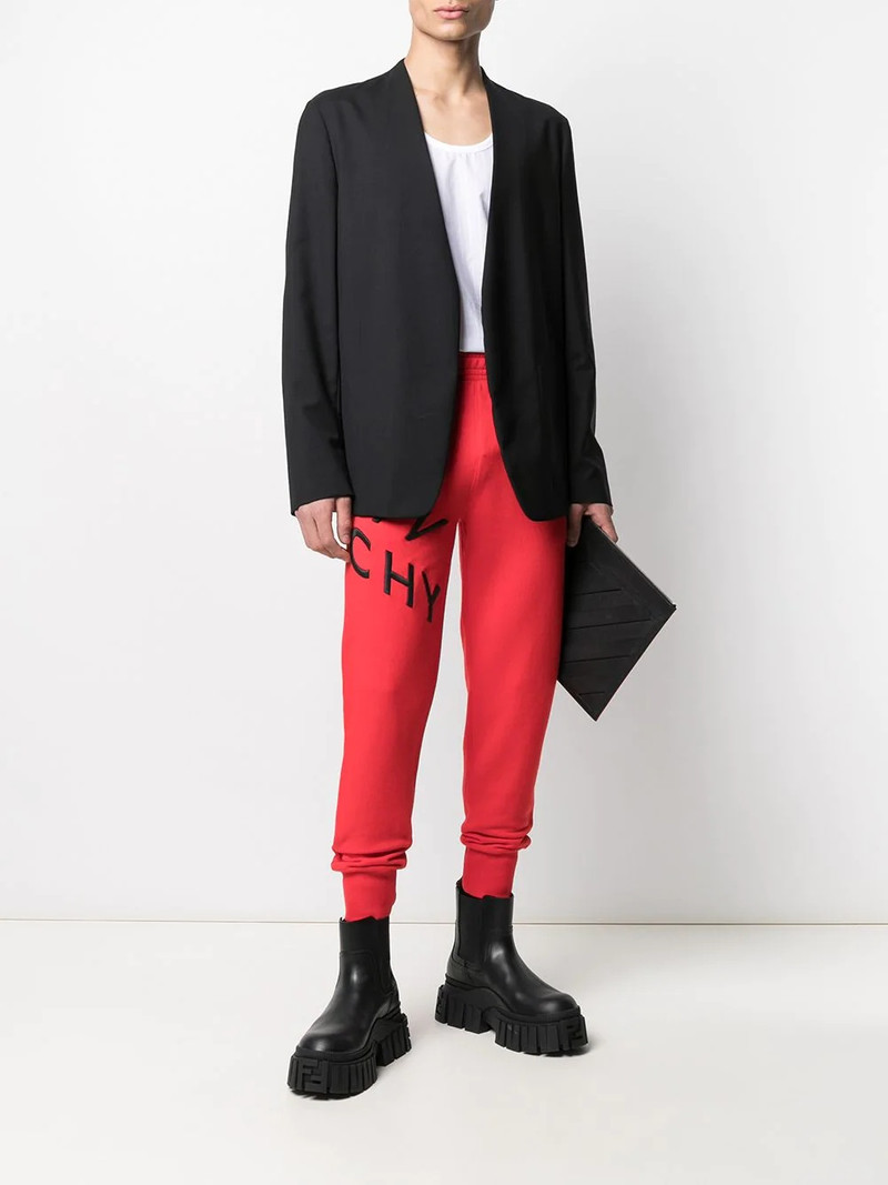 Givenchy embroidered-logo track pants outlook