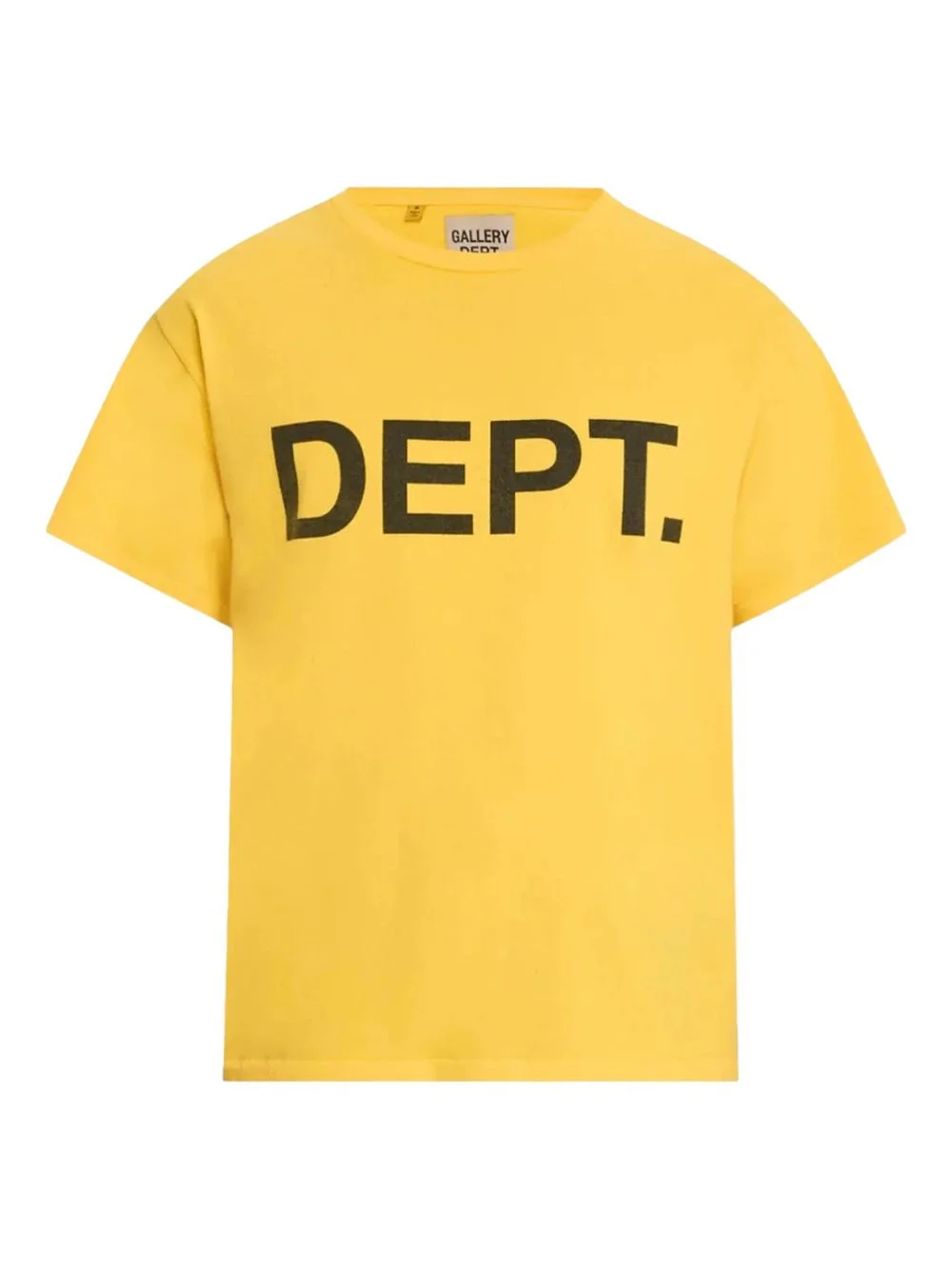 Dept logo "Yellow/Black" t-shirt - 1