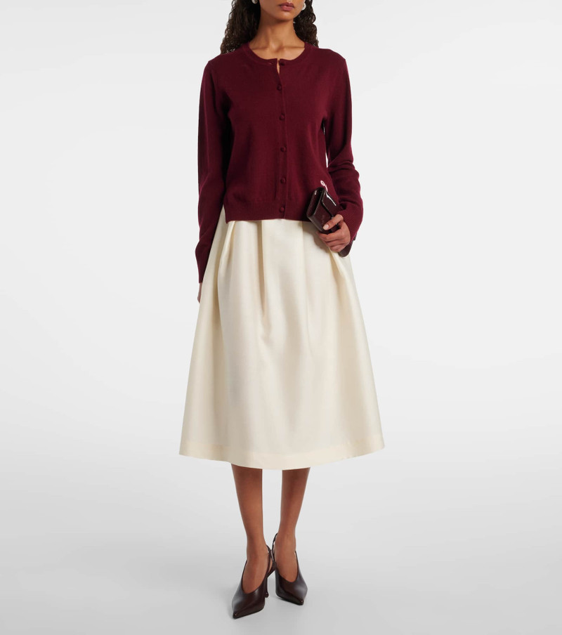 Erdem Embroidered cashmere and wool cardigan outlook