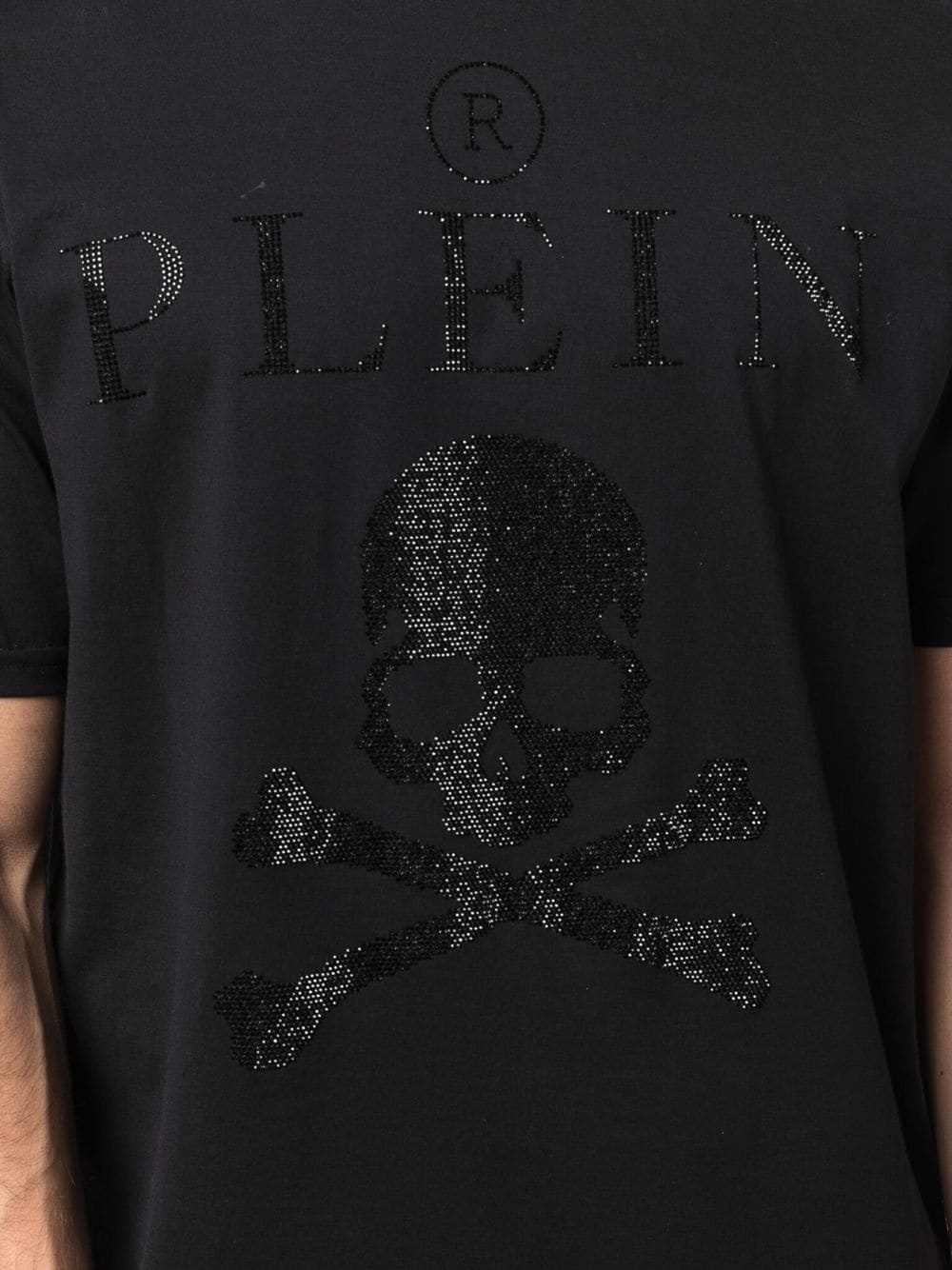 crystal-embellished T-shirt - 6