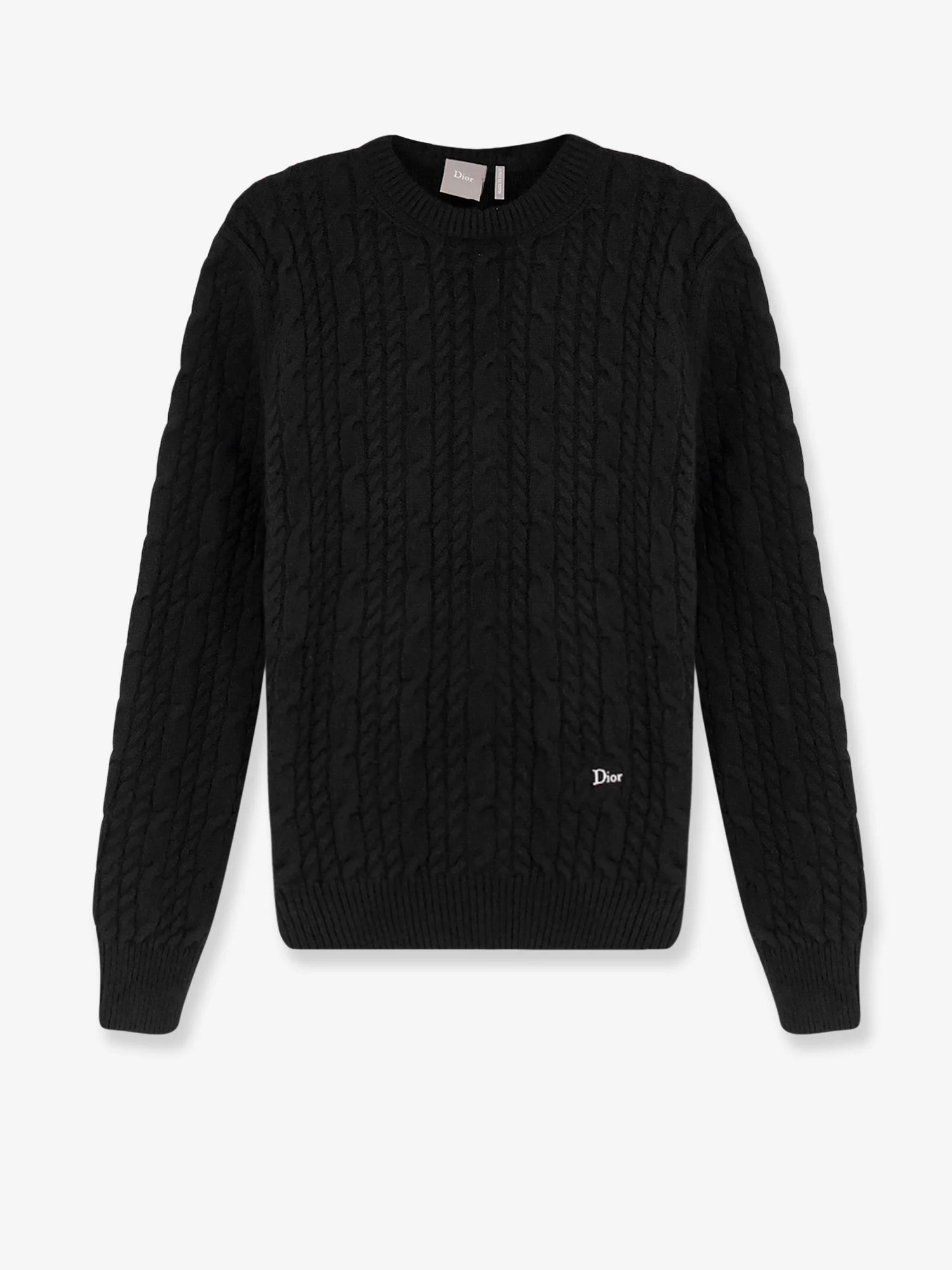 Dior Men Cable-Knit Cashmere Sweater - 1