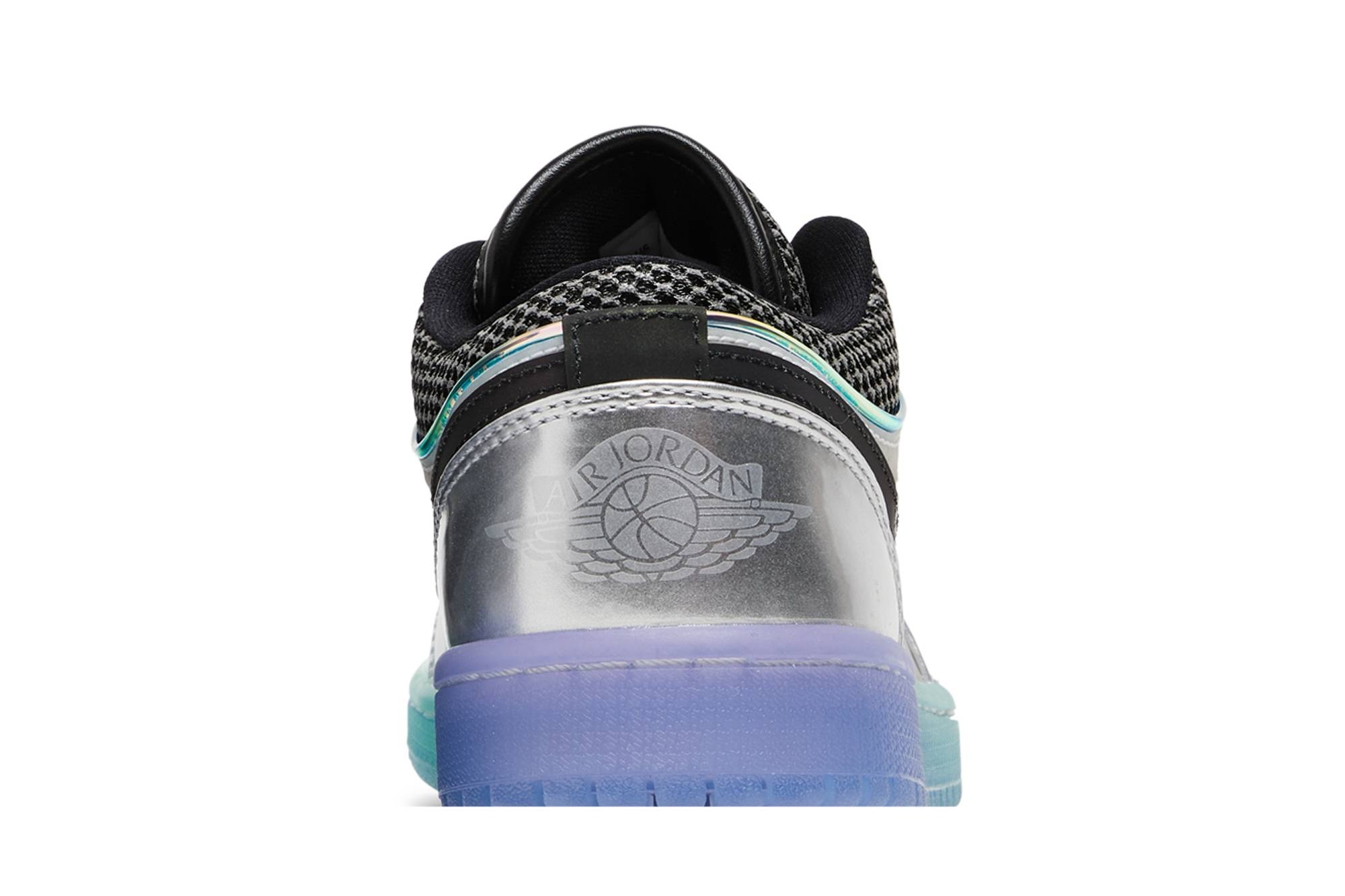 Wmns Air Jordan 1 Low SE 'Metallic Silver Gradient' - 7