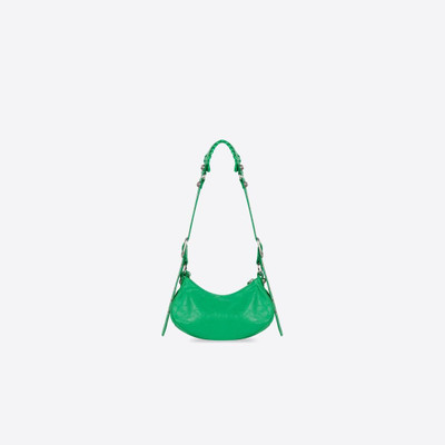 BALENCIAGA Women's Le Cagole Xs Shoulder Bag in Green outlook