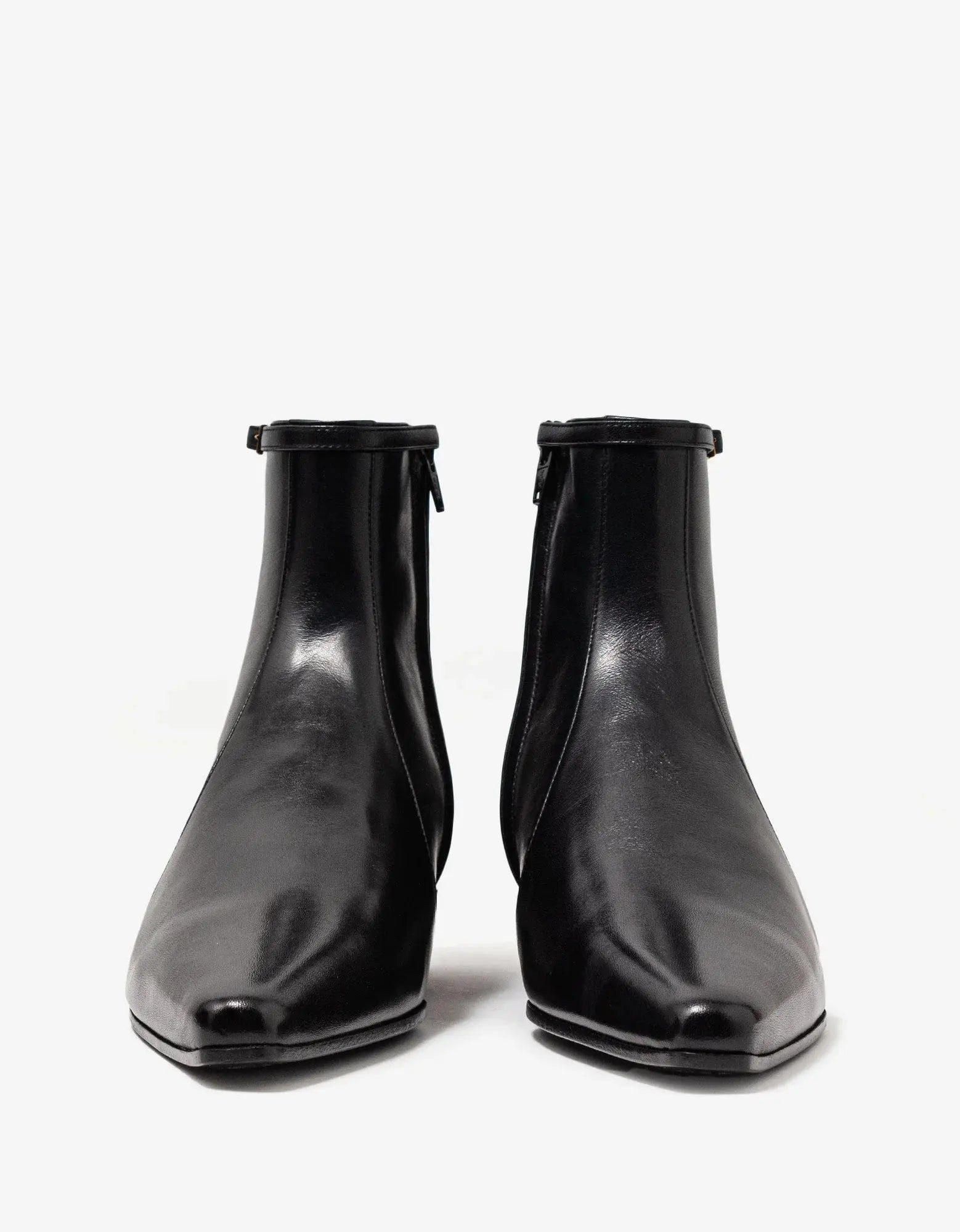 Saint Laurent Arsun Black Ankle Boots - 4