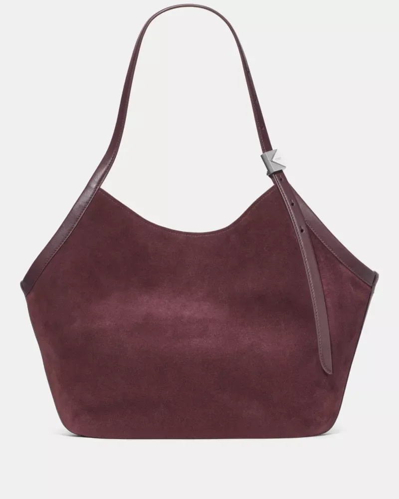 Deco Suede Tulip Tote Bag - 1