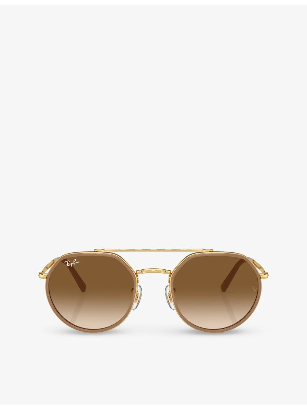 RB3765 round-frame metal sunglasses - 1