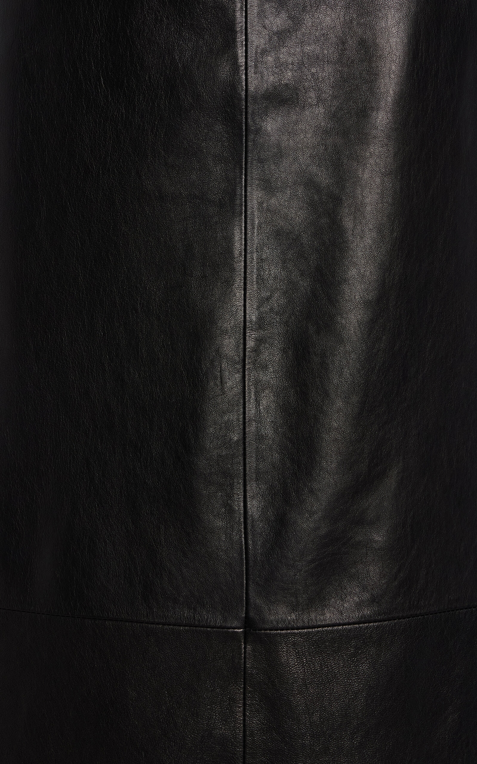 The Avery Leather Midi Skirt black - 6