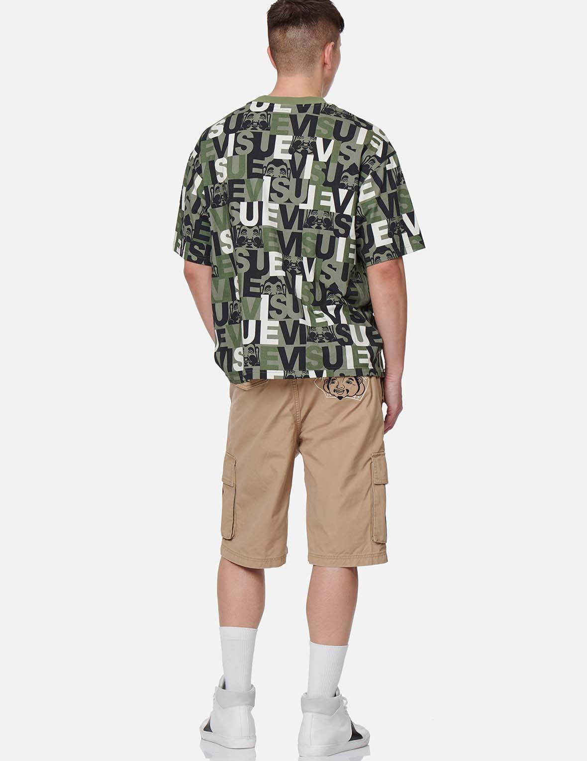 GODHEAD EMBROIDERY CARGO SHORTS - 6