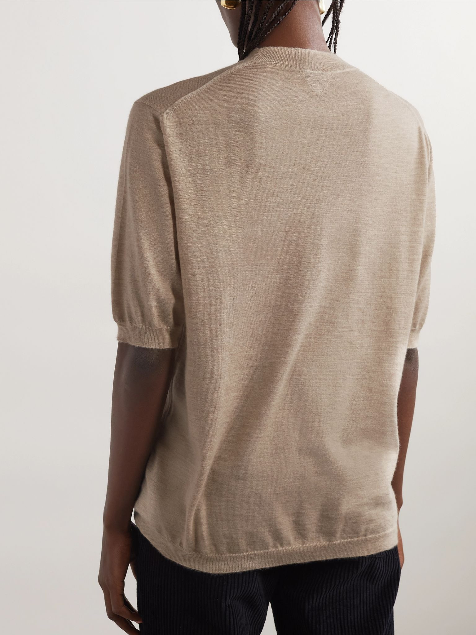 Cashmere sweater Light brown - 4