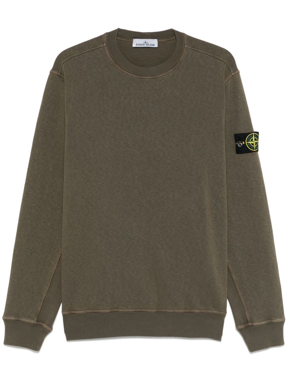 Compass-badge sweatshirt - 1
