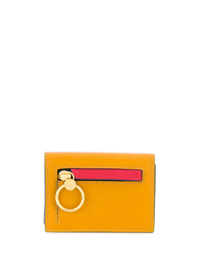 Marni logo print colourblock wallet outlook