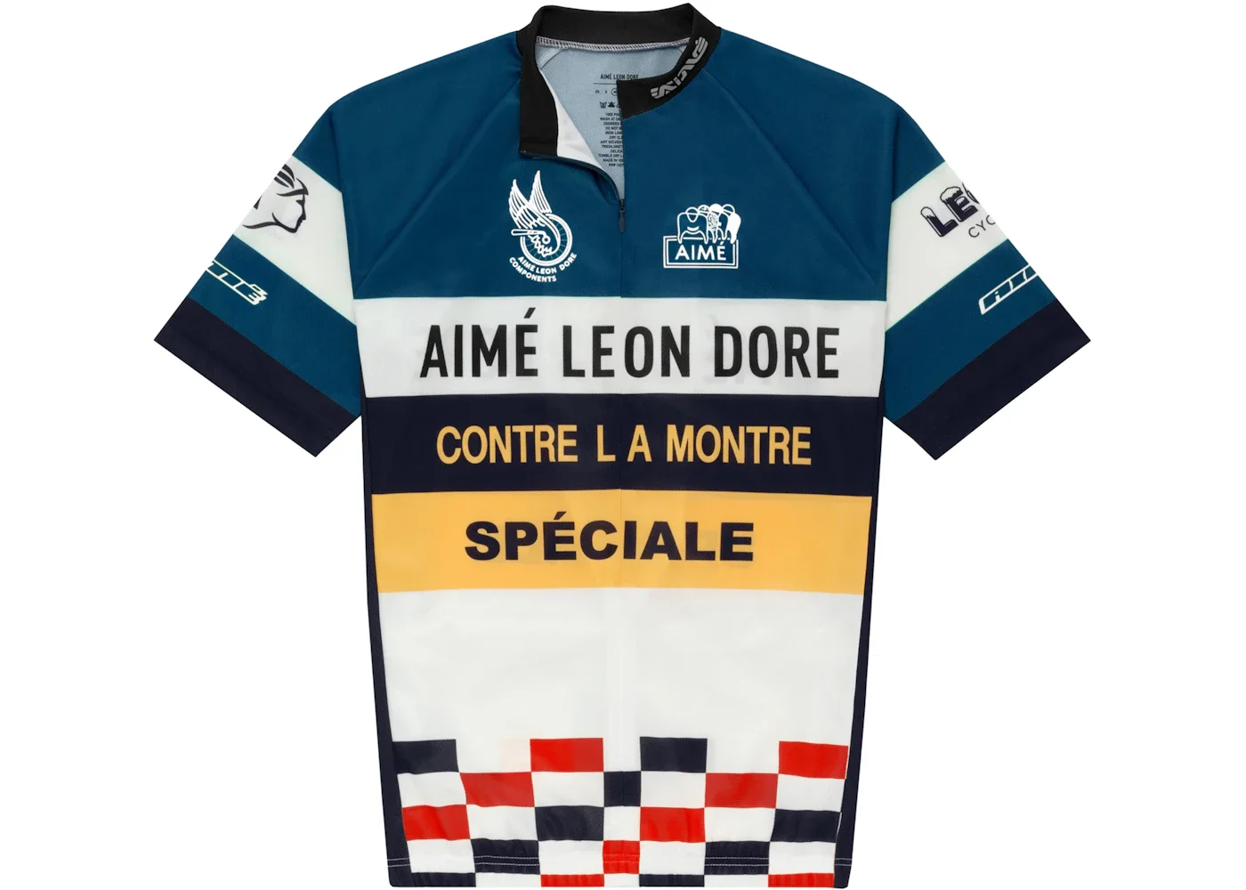 Aime Leon Dore Poly Cycling Jersey Multicolor/Blue - 1