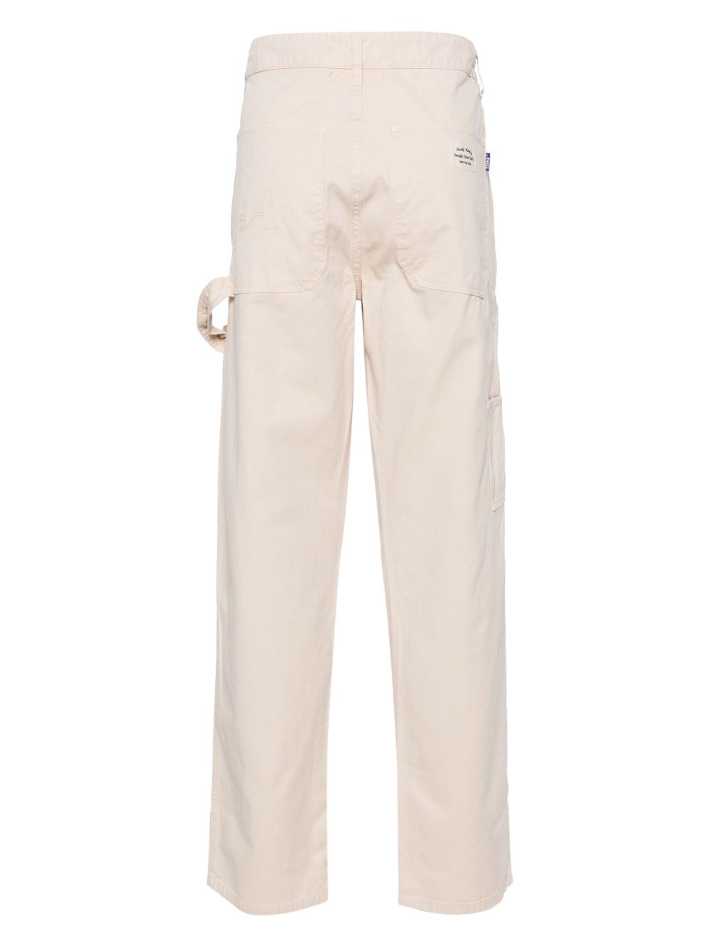 straight-leg cotton carpenter trousers - 2