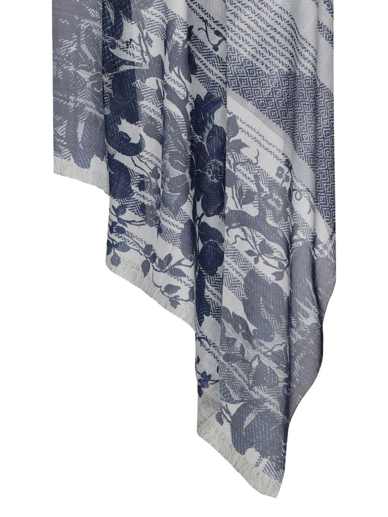 Hawnbci floral-print scarf 4