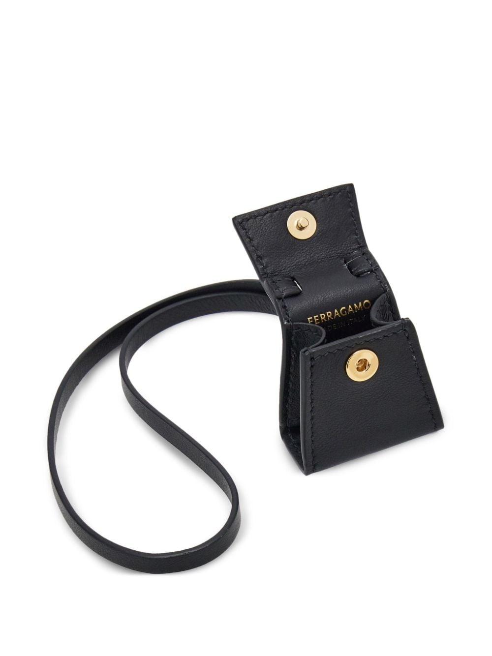Gancini plaque leather purse - 3
