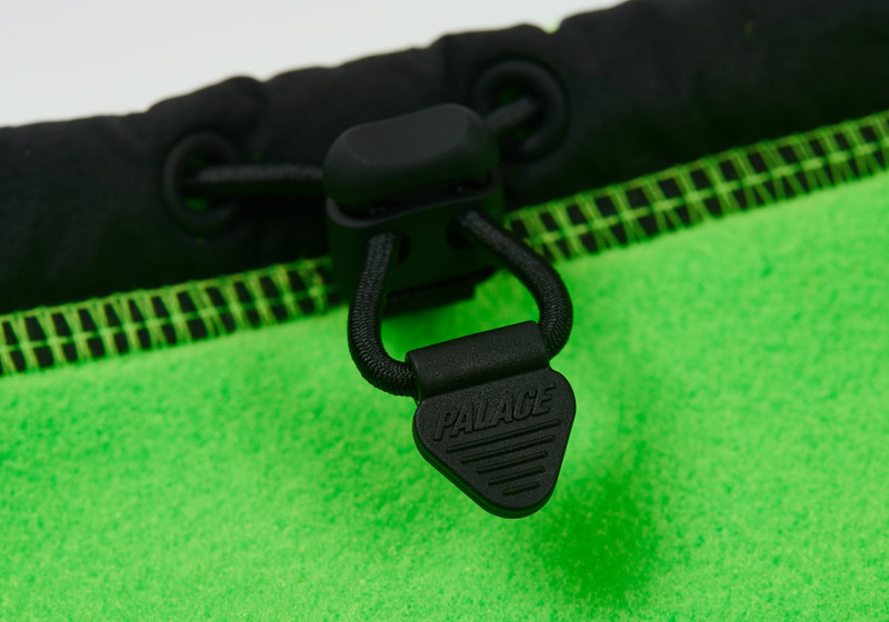 POLARTEC LAZER NECK WARMER FLURO GREEN 5