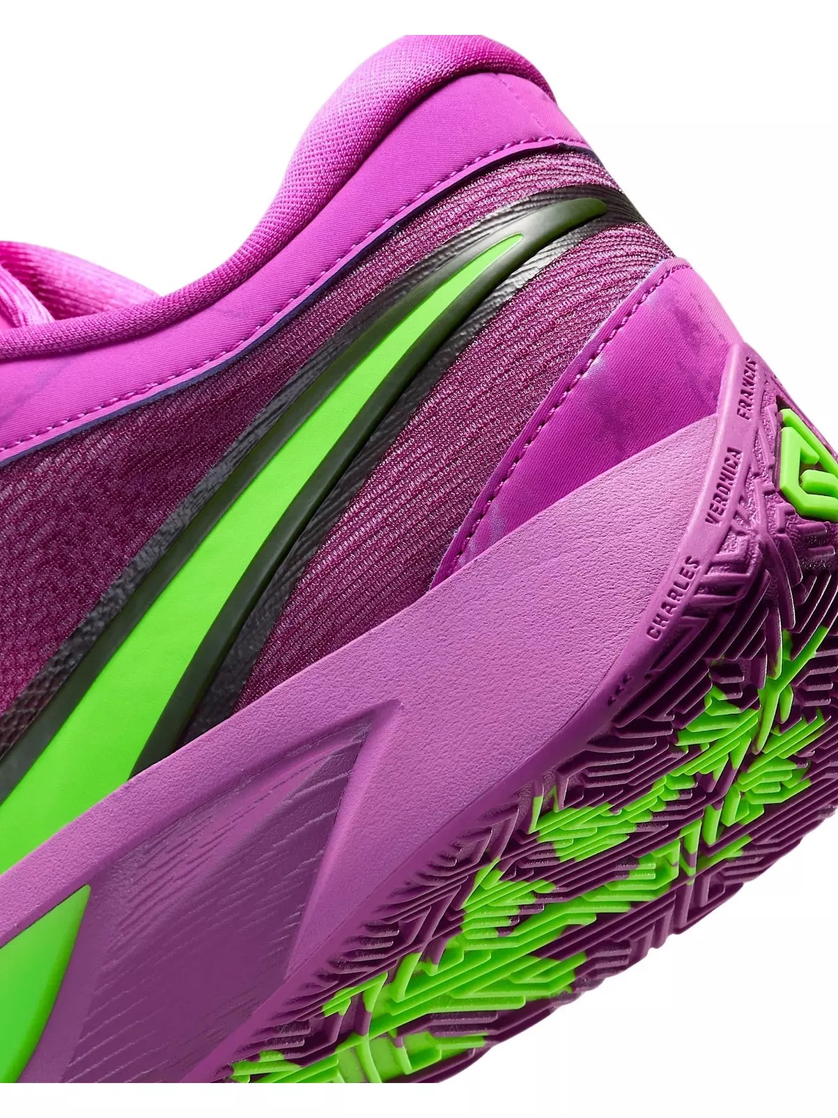 Giannis Freak 6 "Bold Berry/Hyper Violet/Black/Green" Men's Basketball Shoe - 7