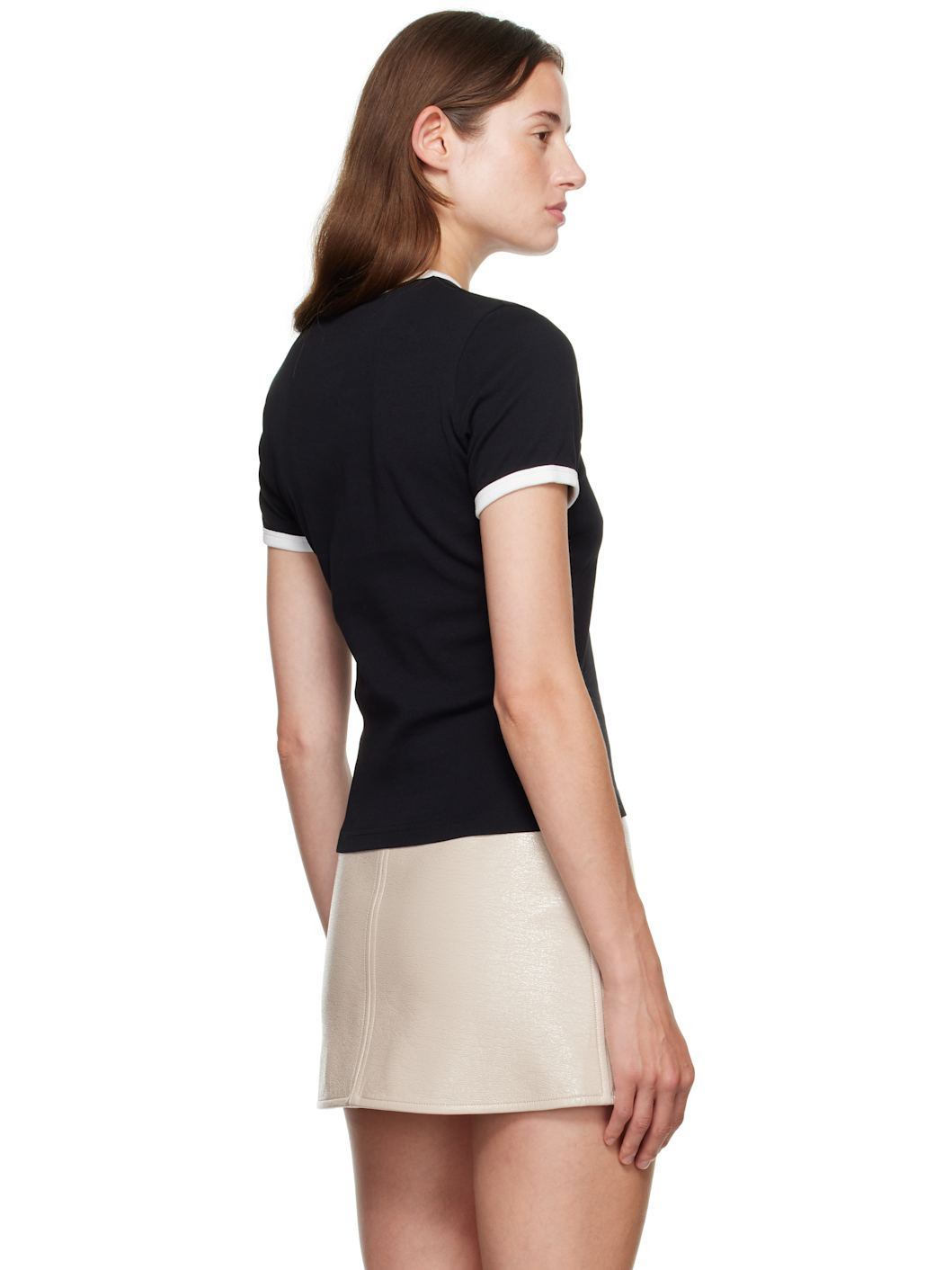 Black Signature Contrast T-shirt - 3