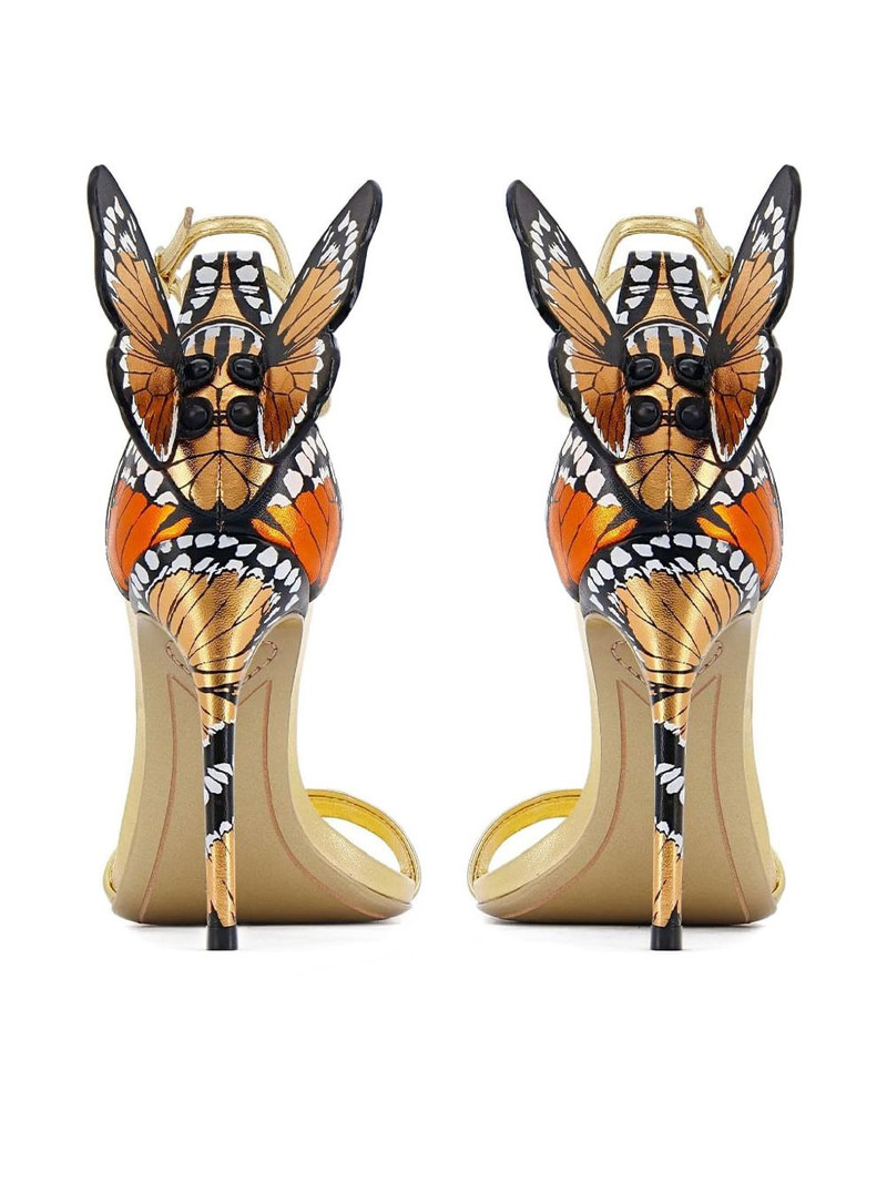 SOPHIA WEBSTER Chiara butterfly heel sandals outlook