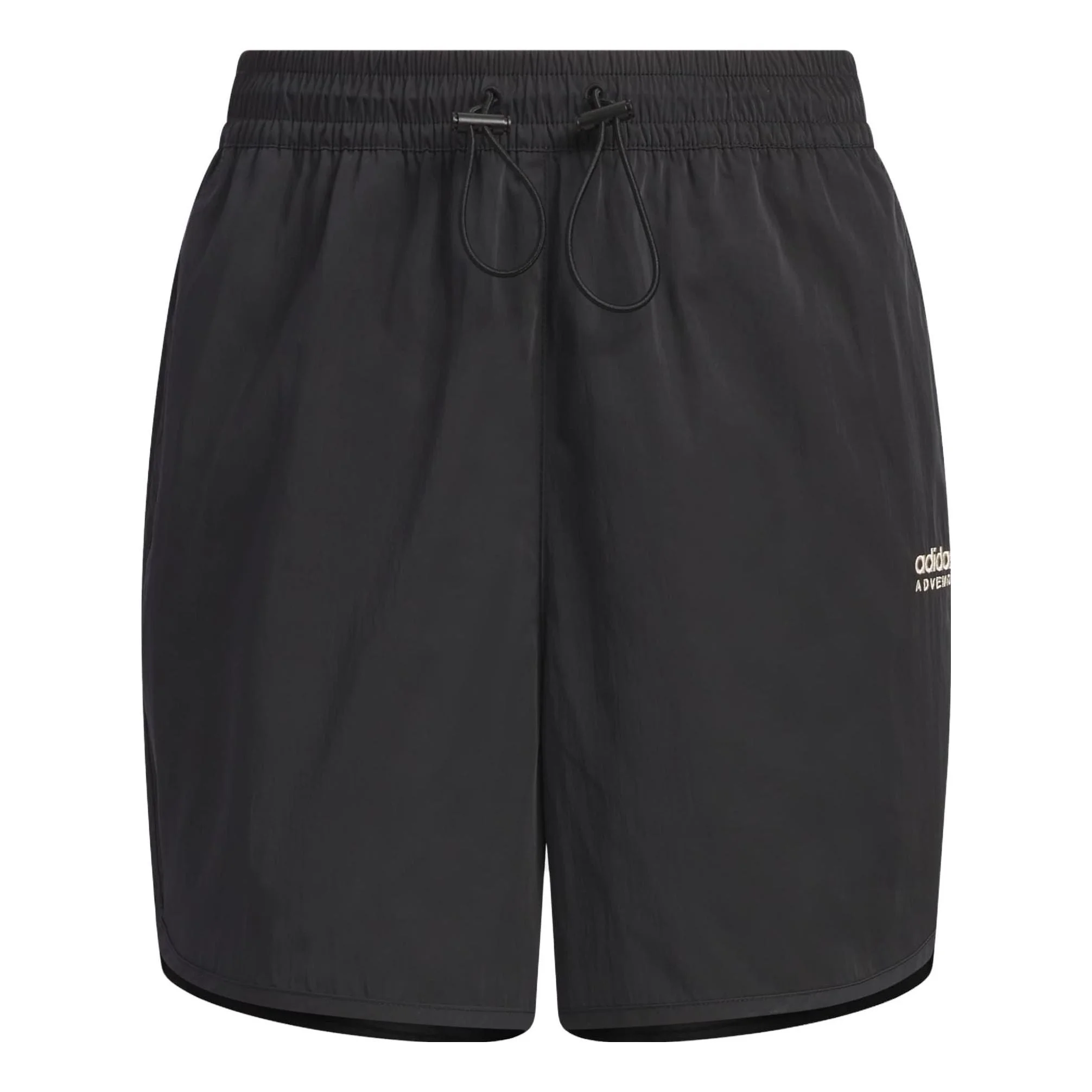 (WMNS) adidas originals Logo Od Short 'Black' IK8604 - 1