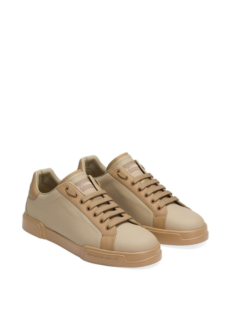 Dolce & Gabbana Portofino leather sneakers outlook