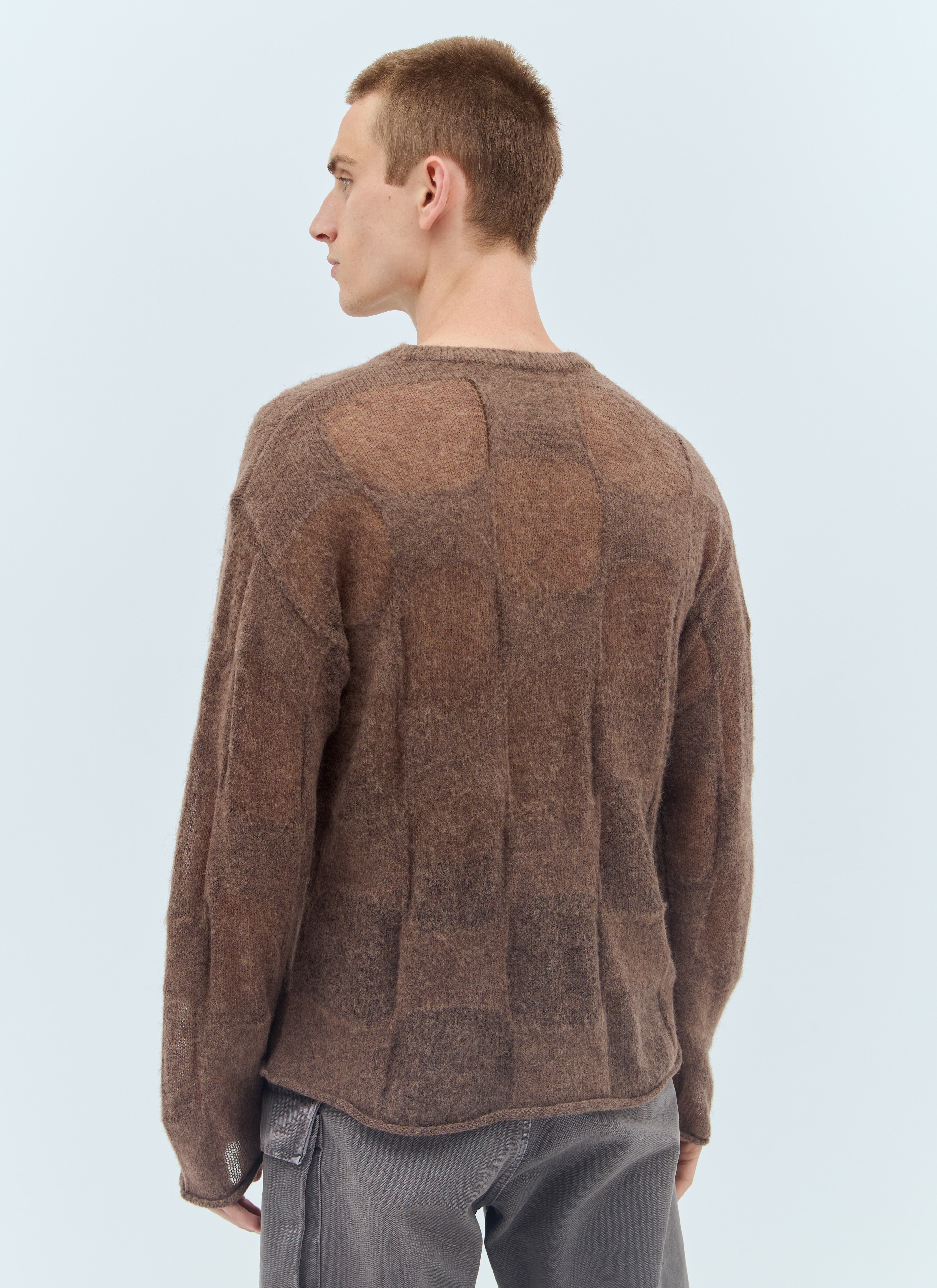 Fuzzy Threadbare Warped Sweater - 5