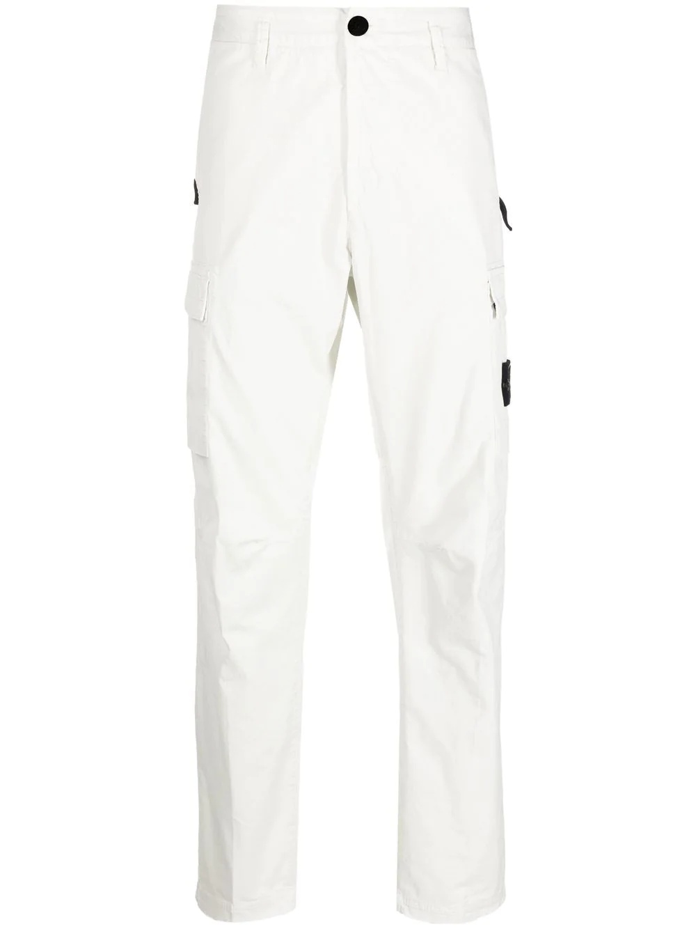 Compass-patch cargo trousers - 1