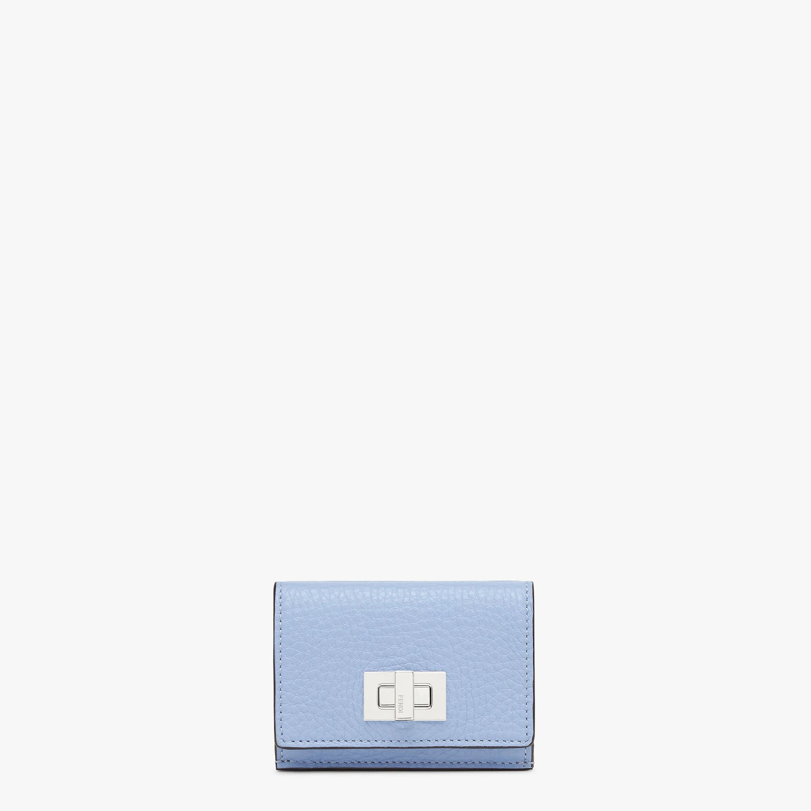 Light blue leather wallet - 1