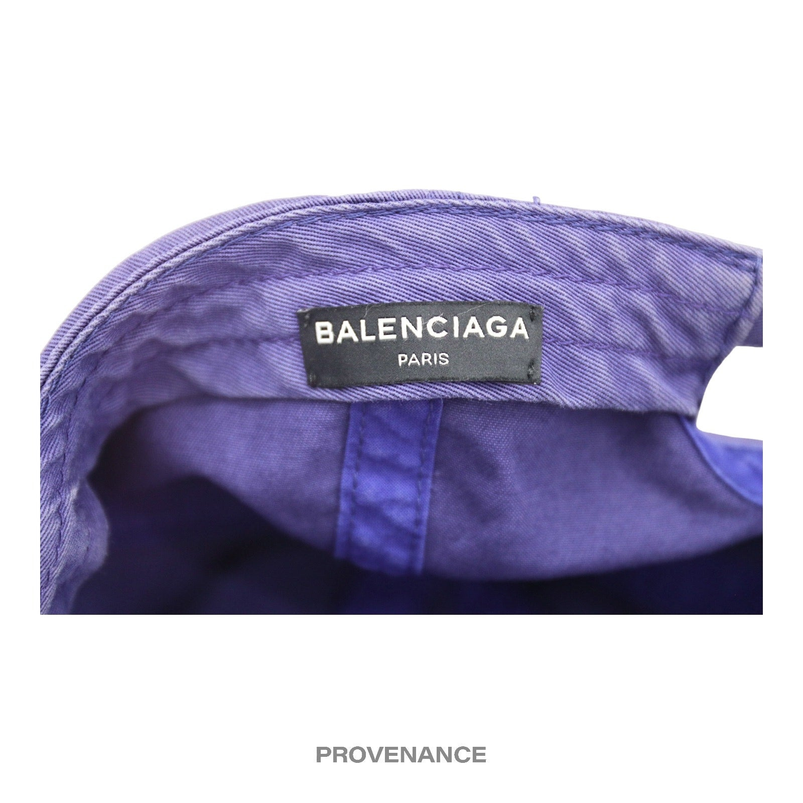 Balenciaga Campaign Cap - Washed Blue - 9