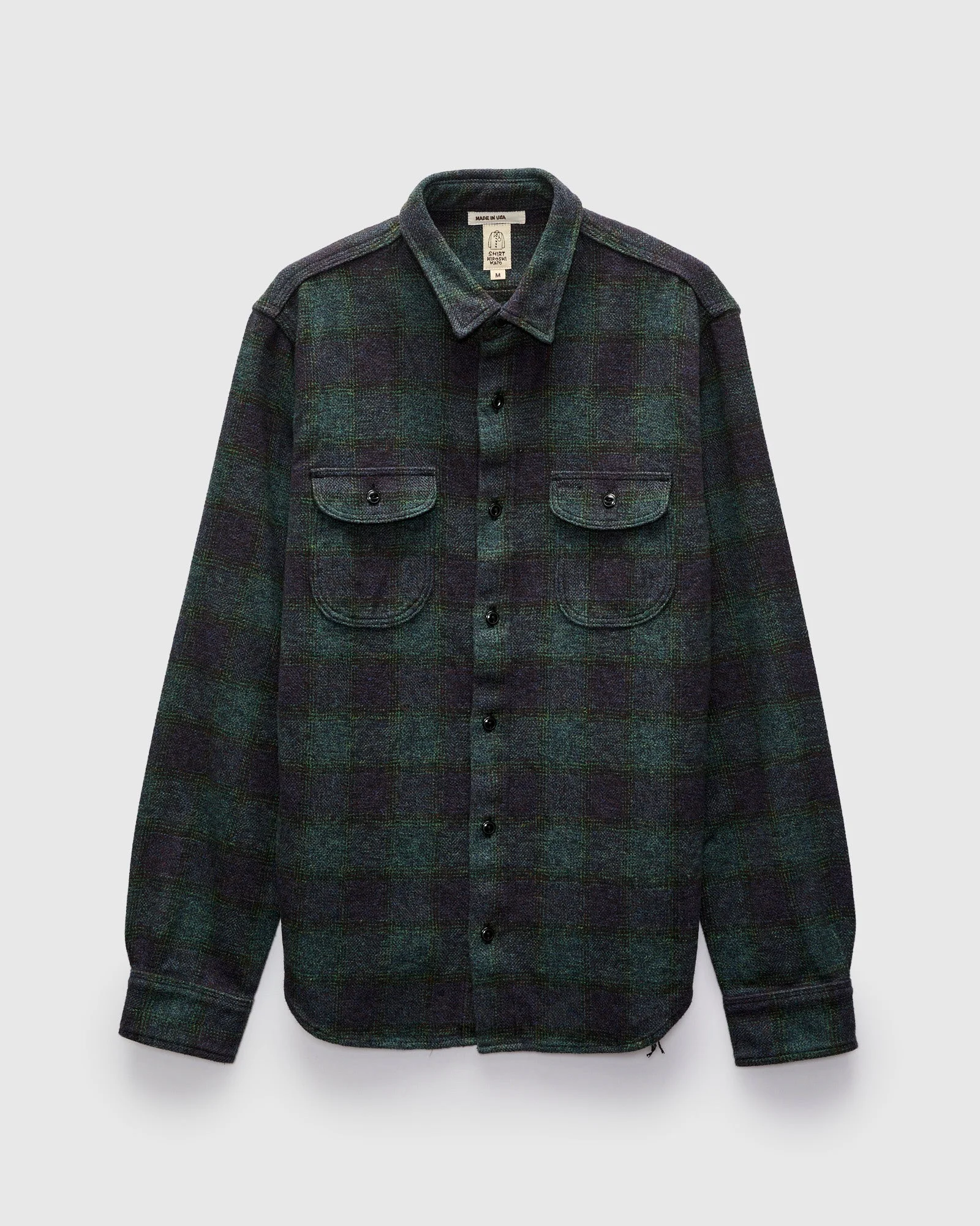 The Brace Long Sleeve Shirt in Dark Forest - 1