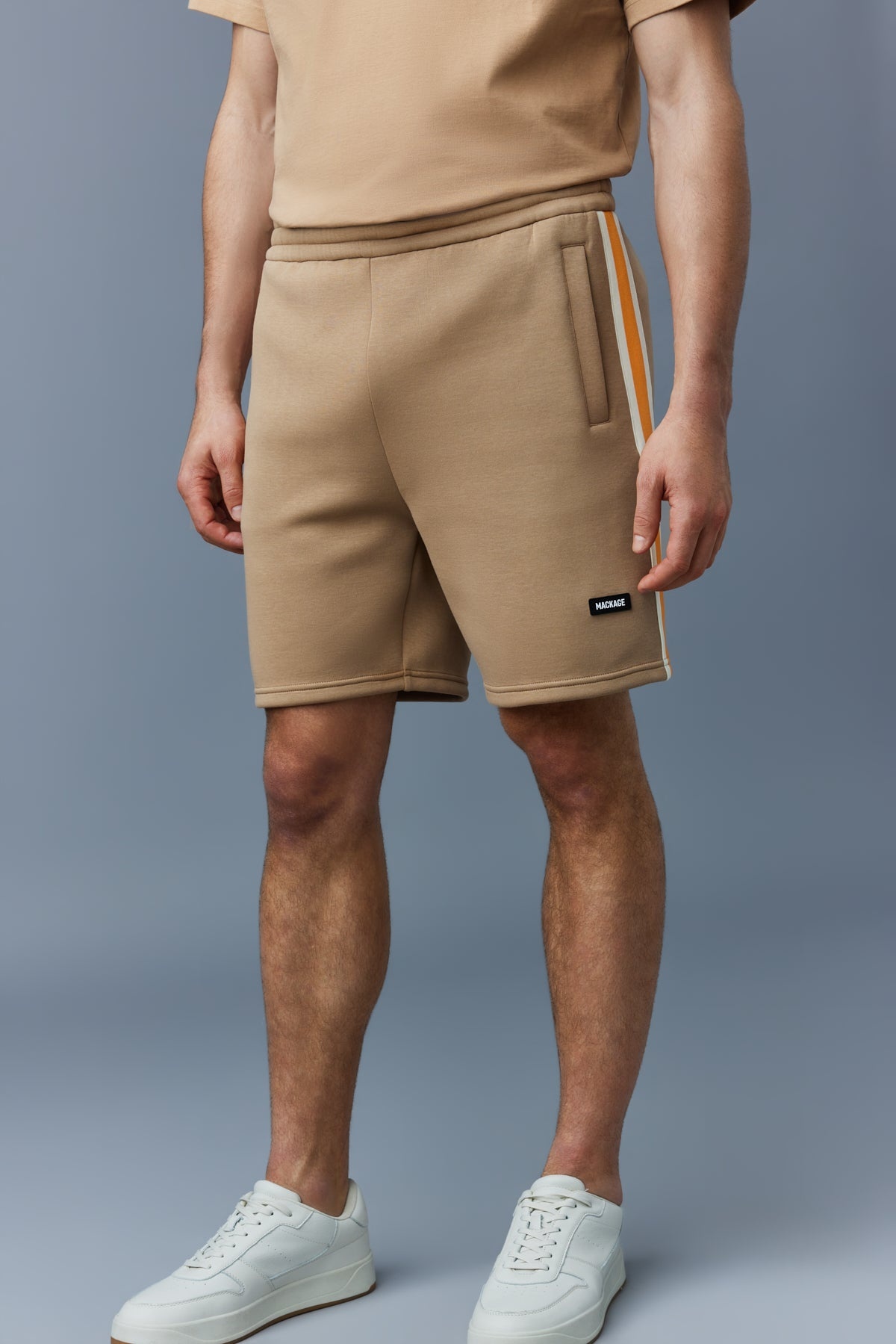 DENNIS Double face jersey bermuda short - 5