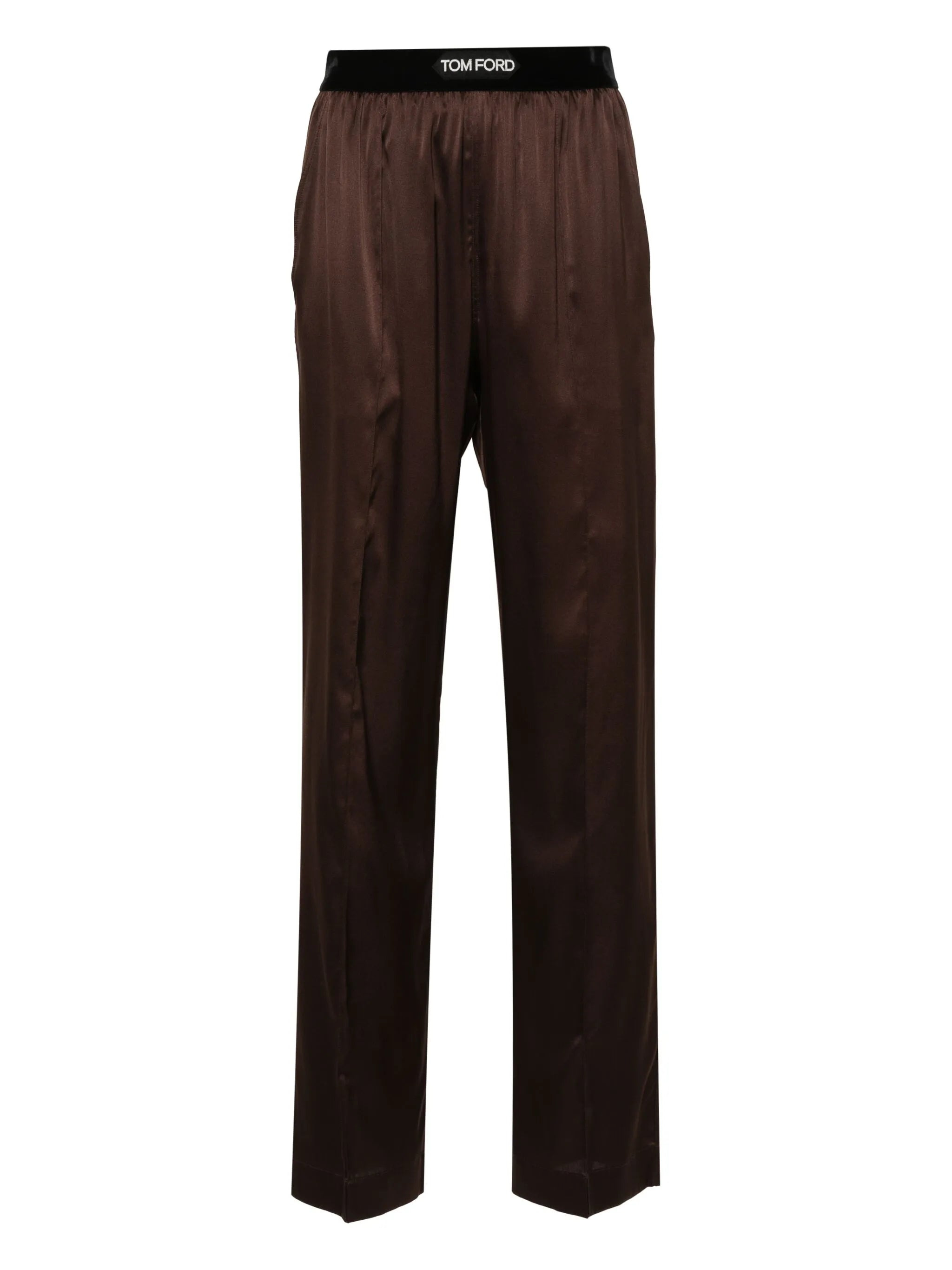 straight-leg pyjama bottoms - 1