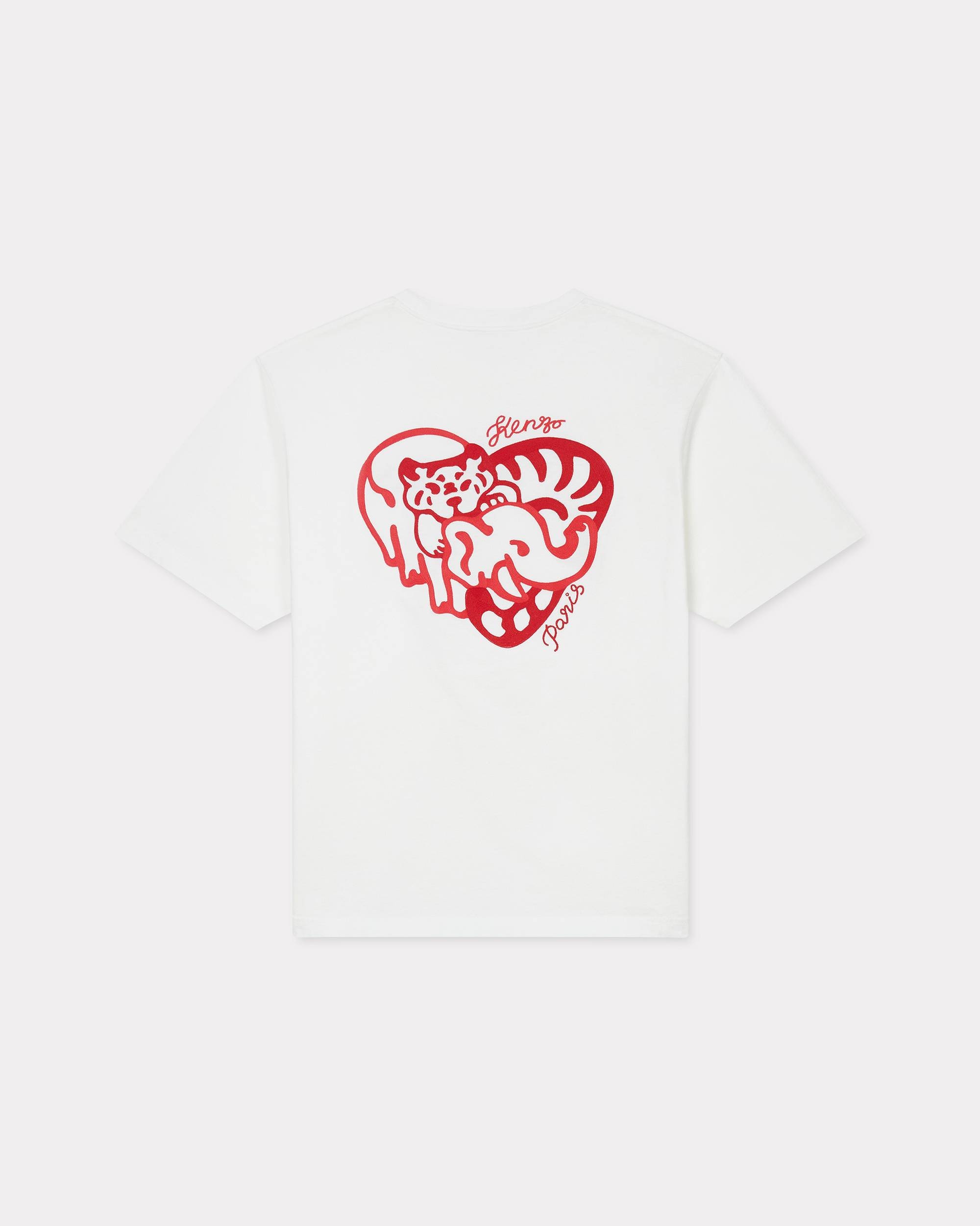 'KENZO Heart' oversized embroidered T-shirt - 2