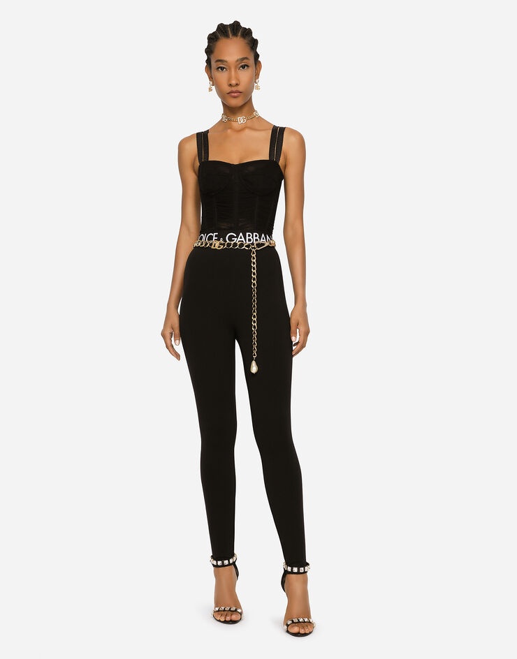 Draped tulle corset - 4