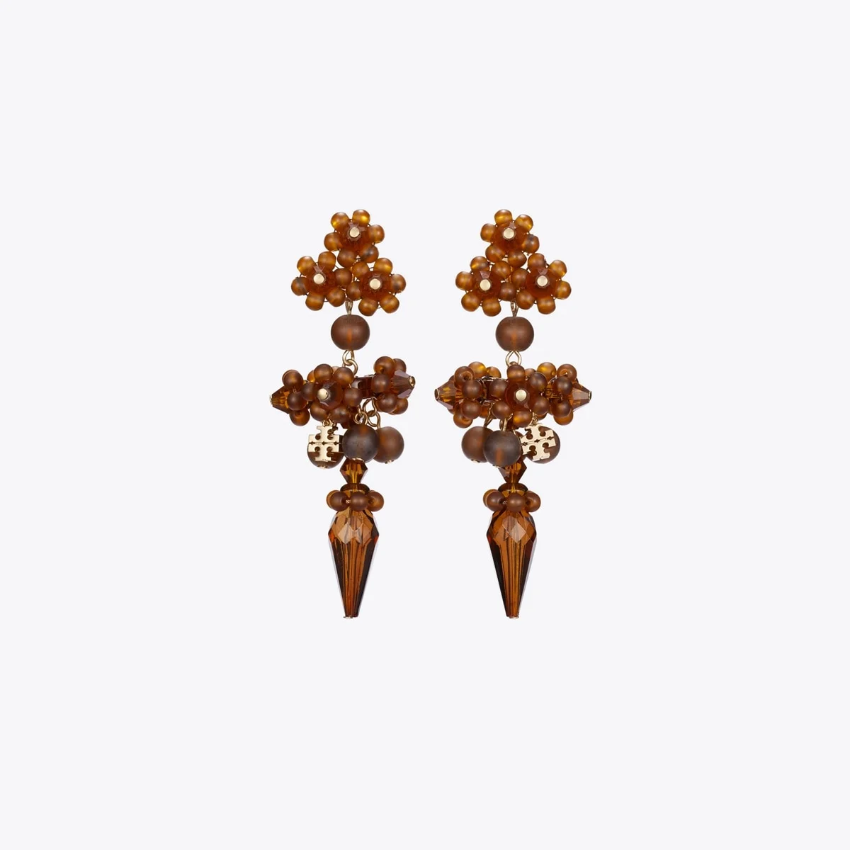 Curiosity Beaded Linear Earrings - 1