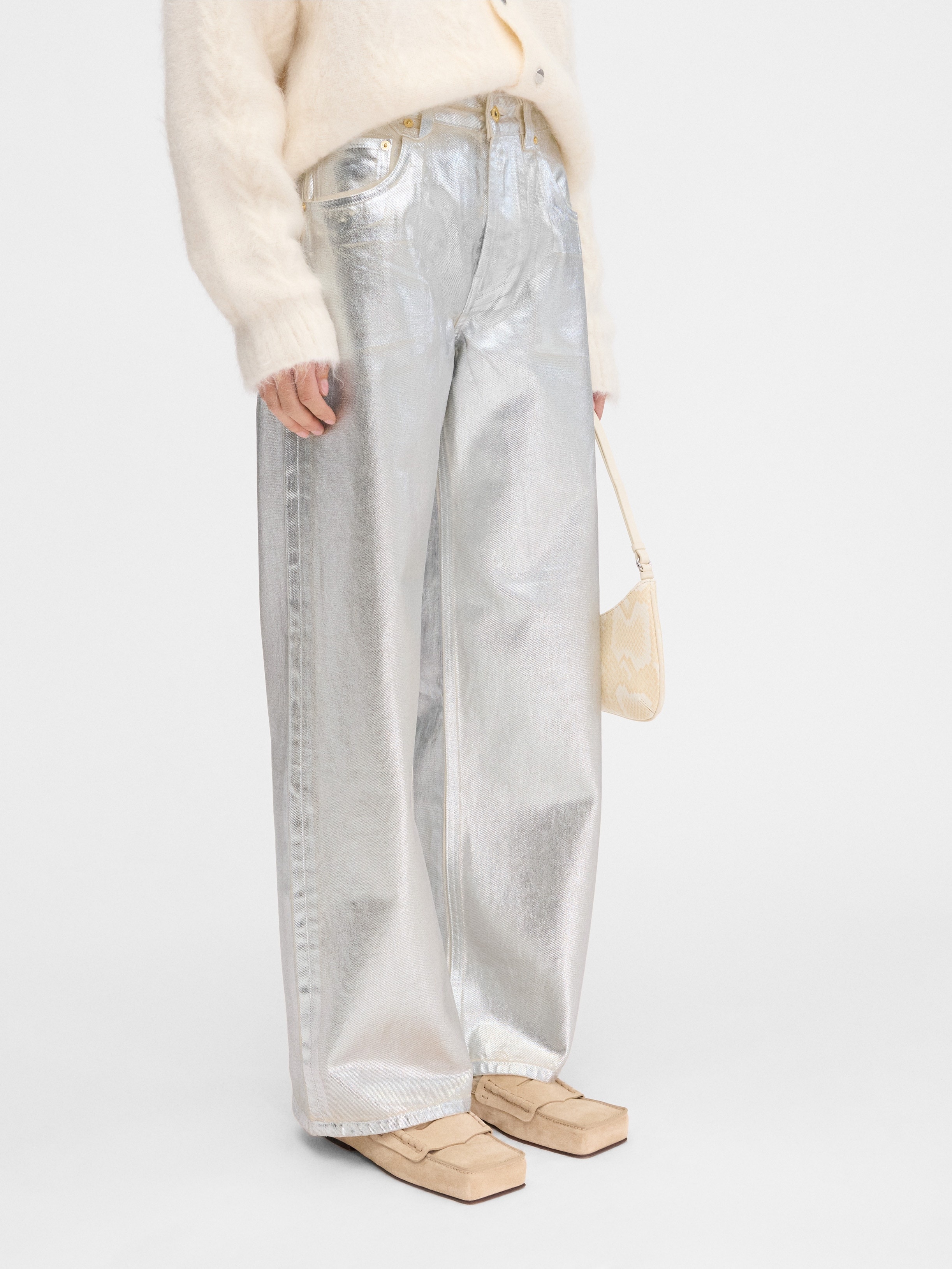 The wide de-Nîmes denim pants - 4