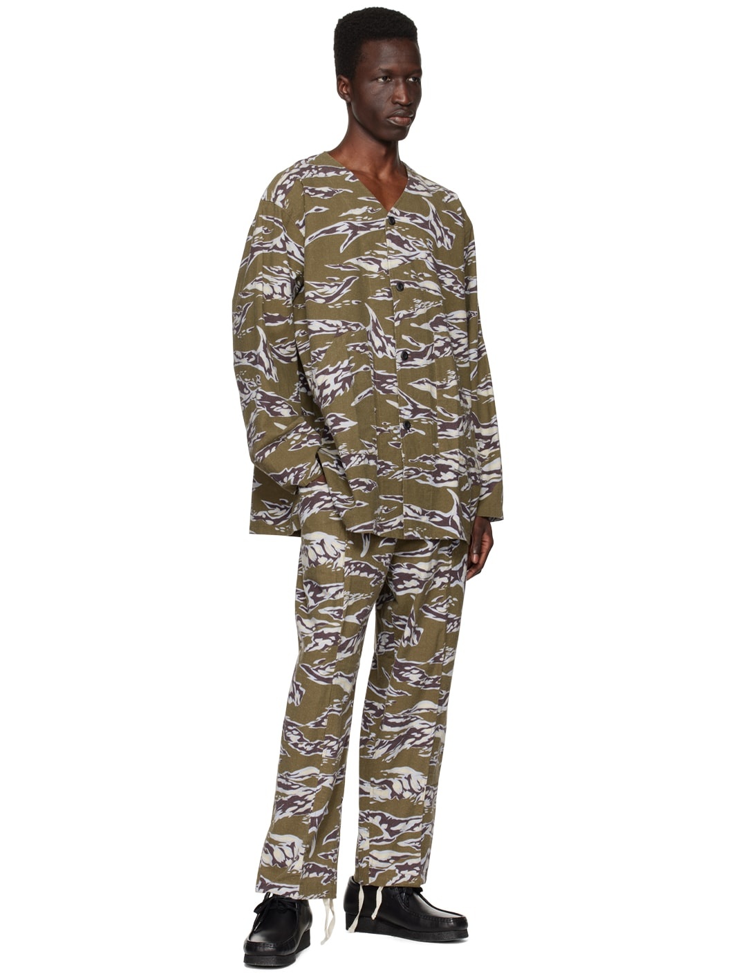 Khaki Army Shirt - 4