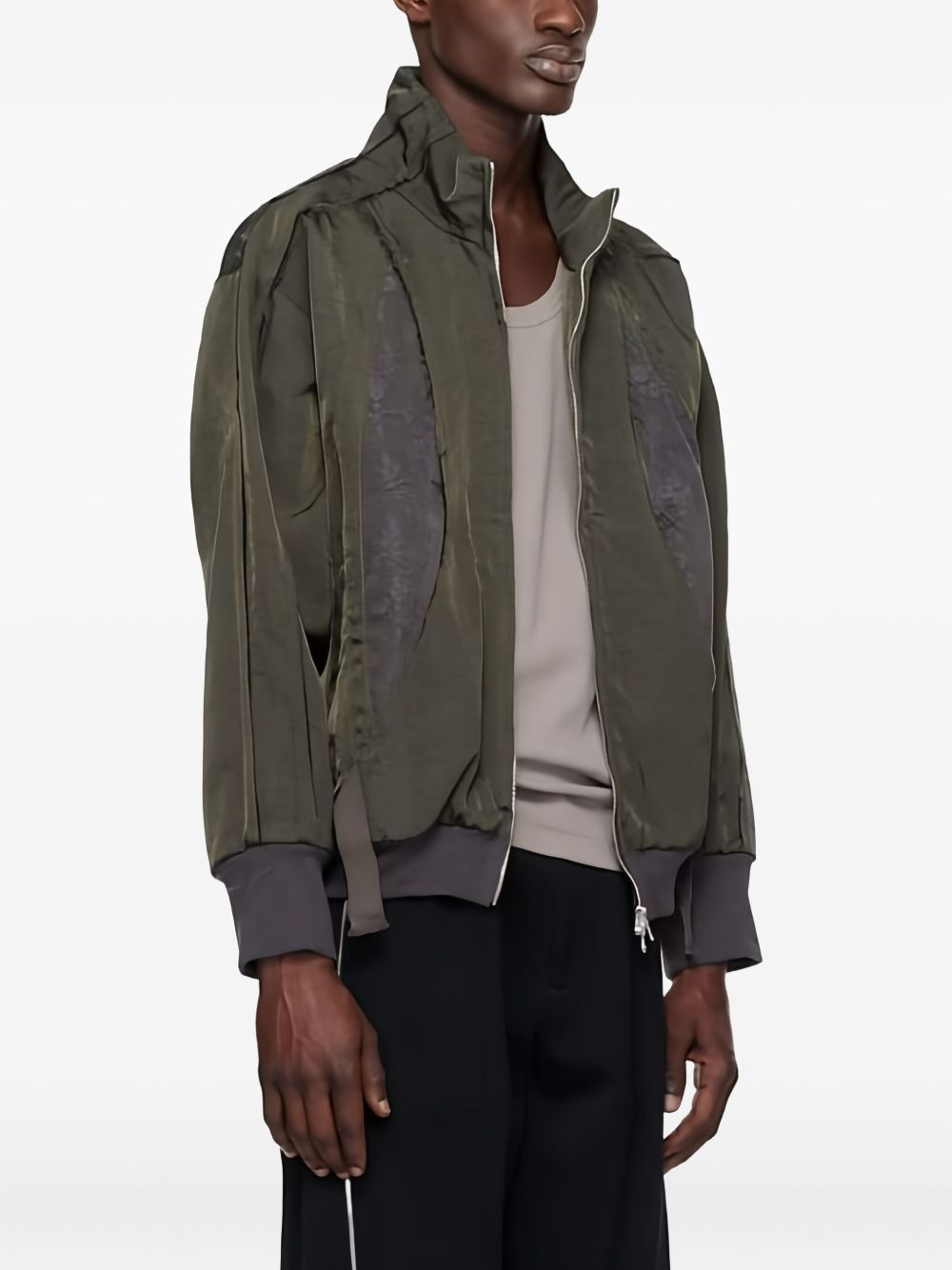 teardrop panel track jacket - 3