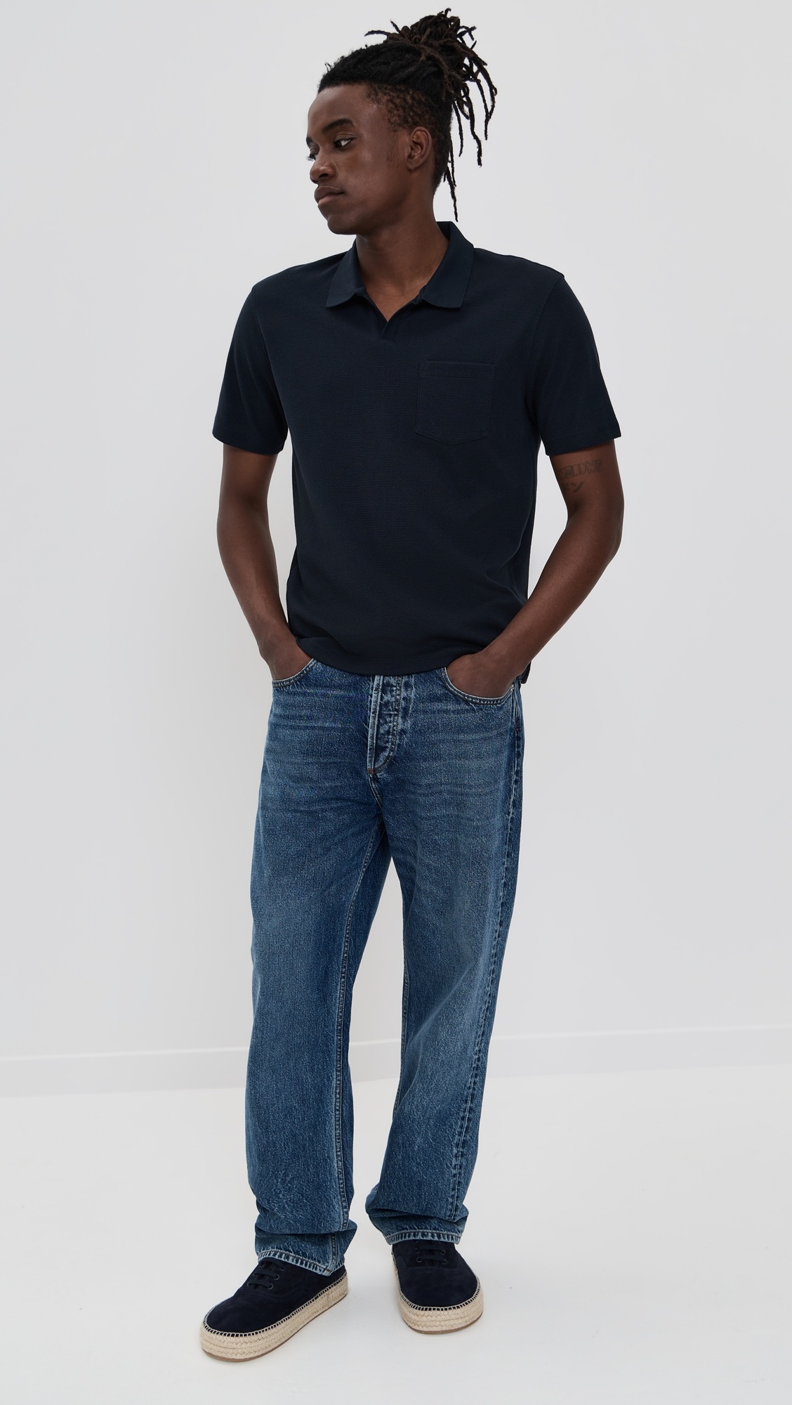 Mesh Knit Johnny Polo - 4