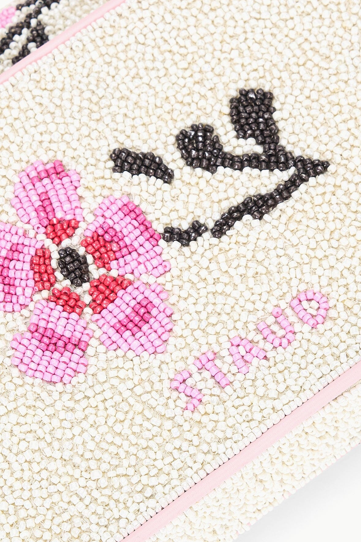 STAUD TOMMY BEADED BAG BLOSSOM FLORAL TAPESTRY - 3
