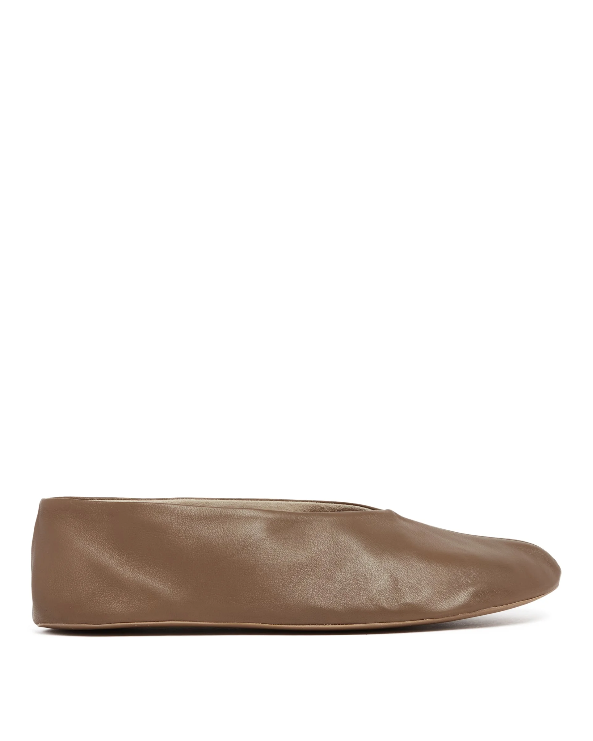 Brown Stella Leather Mules - 1
