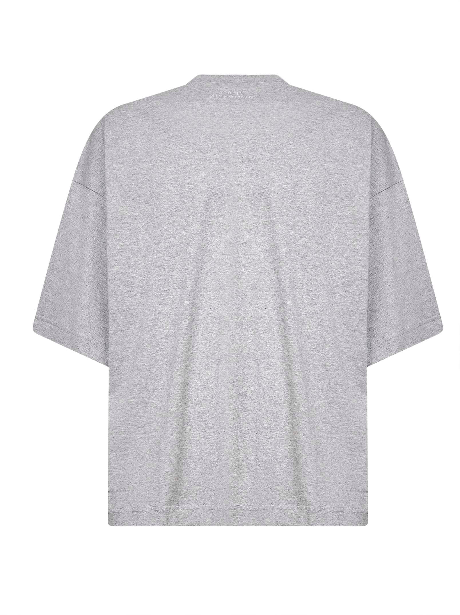 Grey cotton jersey Piu T-shirt - 2