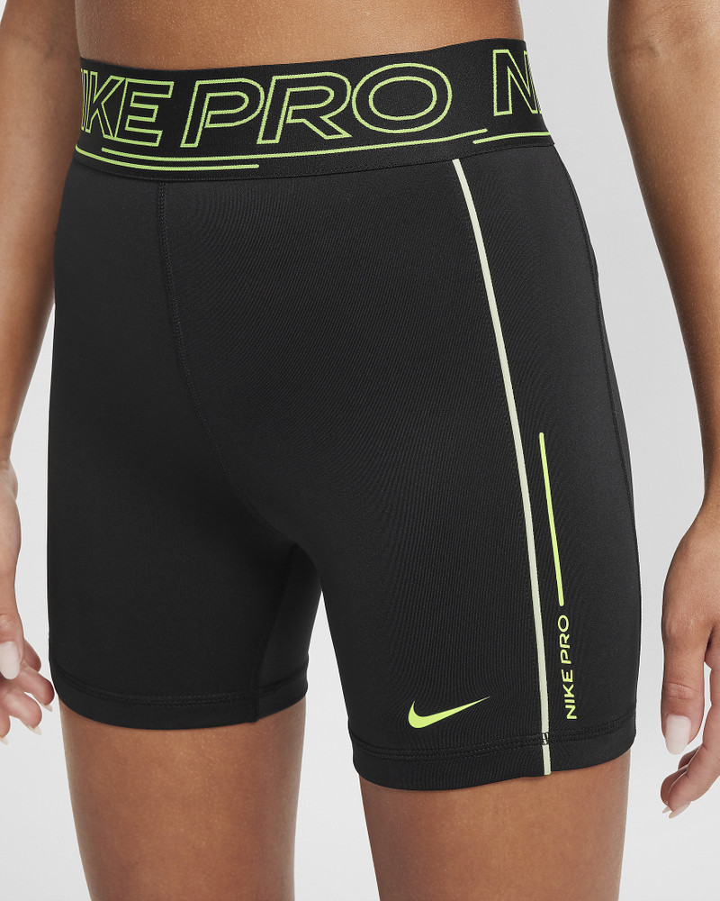 Nike Women's Nike Pro Girls' Dri-FIT 3" Shorts outlook