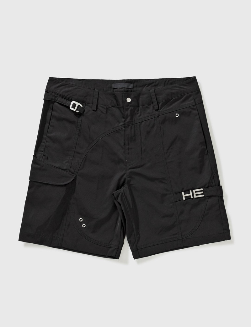 MINIMAL TWILL CARGO SHORTS 1