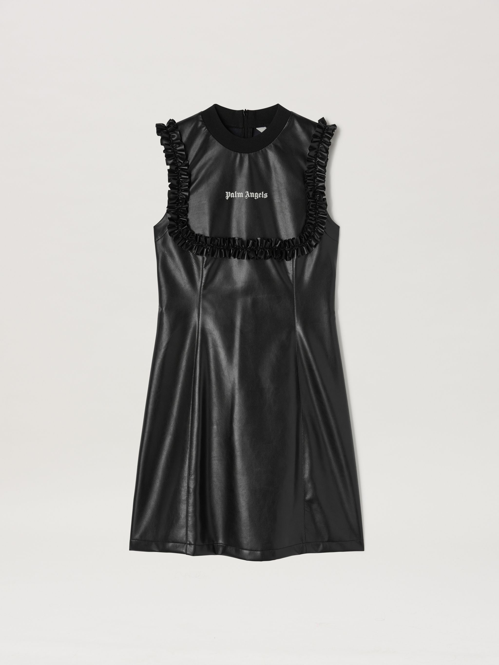 Leather Effect Mini Trac Kdress - 1